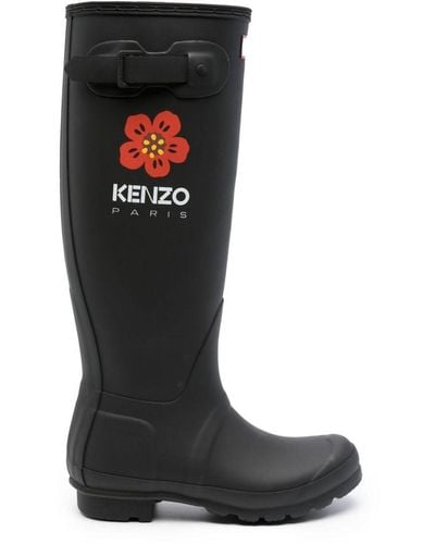 KENZO X Hunter Wellington Boots - Black
