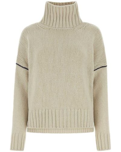 Woolrich Sand Wool Sweater - Natural