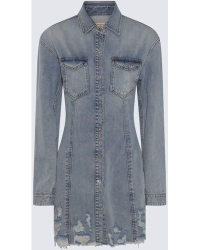 7 For All Mankind Cotton Dress - Blue