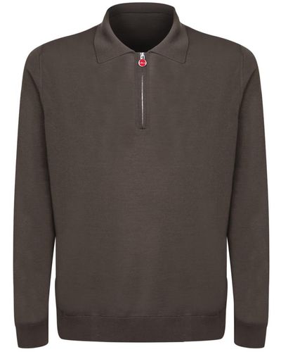 Kiton Sweaters - Grey