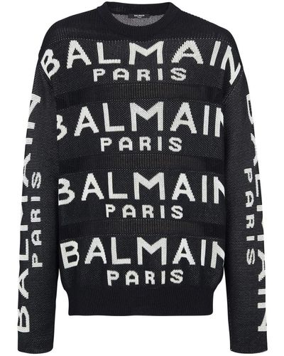 Balmain Jumpers - Black