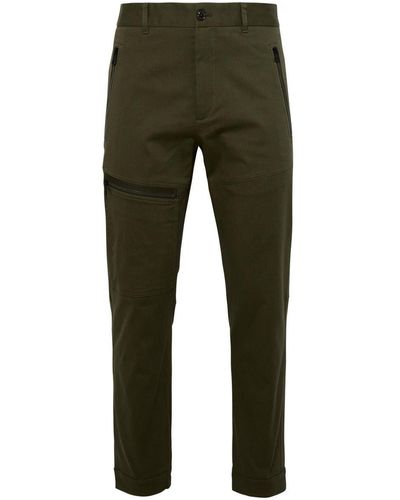 Moncler Green Cotton Pants