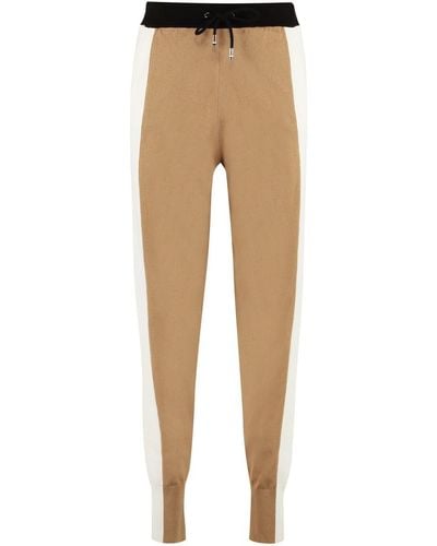 BOSS Knitted Joggers Trousers - Natural