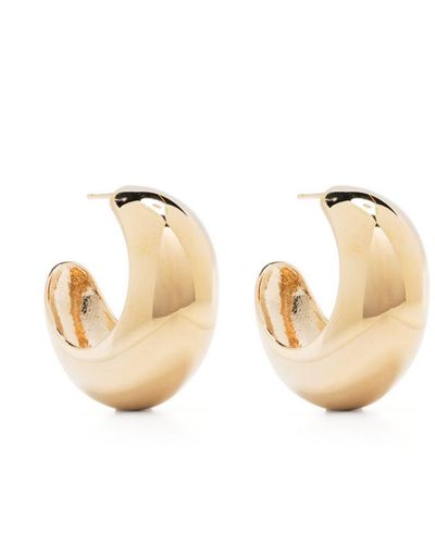 Isabel Marant Chunky Hoop Earrings - Natural