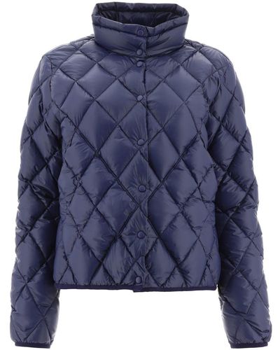 Aspesi Armstrong Quilted Down Jacket - Blue