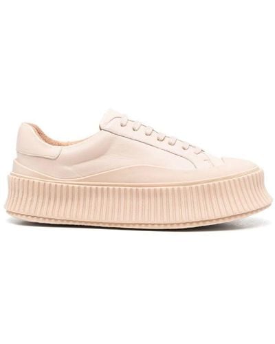 Jil Sander Low Laced Trainers - Pink