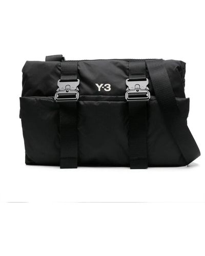Y-3 X Adidas Folding Ripstop Crossbody Bag - Black