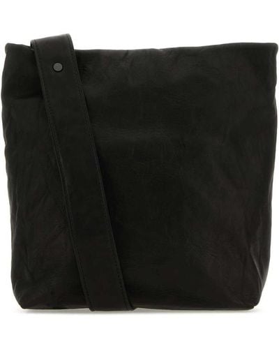 Yohji Yamamoto Shoulder Bags - Black