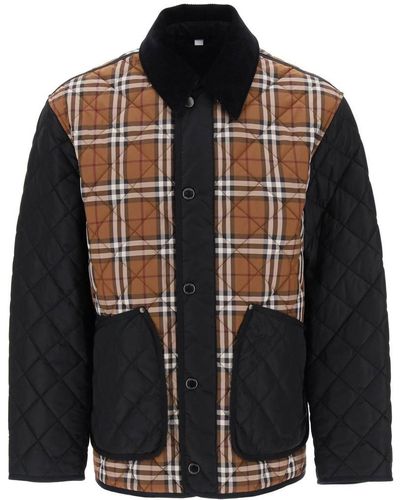 Burberry Weavervale Quilted Jacket - Black