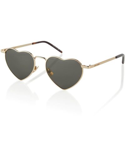 Saint Laurent Sl 301 Loulou Sunglasses - Metallic