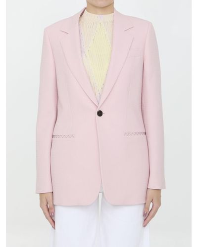 Burberry Tailored Jacket - Pink