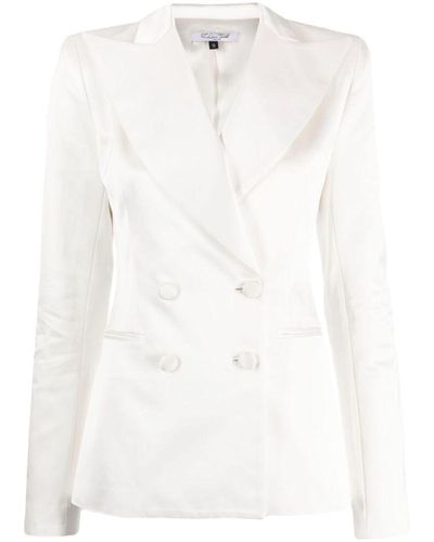 LAQUAN SMITH Jackets - White