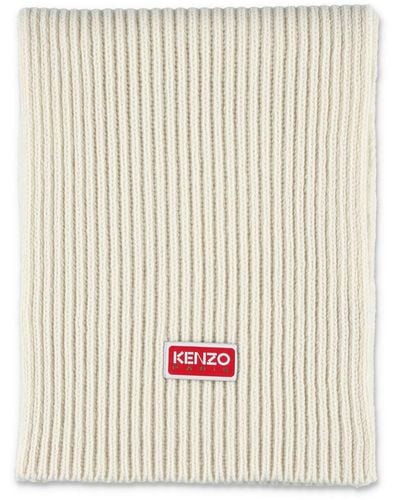 KENZO Scarf Tag - Natural