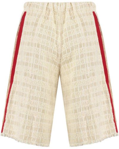 Gucci Cotton Shorts - White