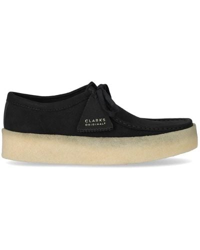 Clarks Wallabee Cup Black Loafer