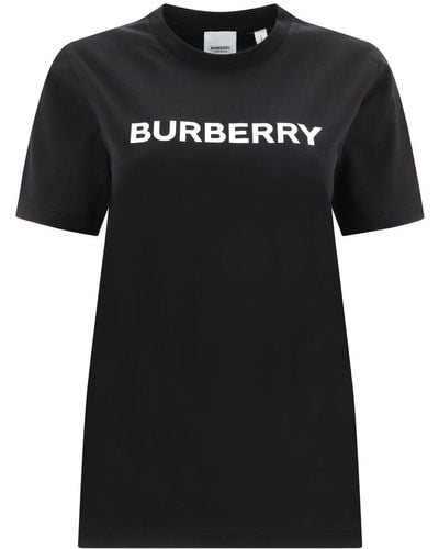 Burberry Margot Logo T-shirt - Black