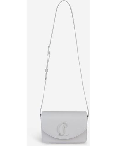 Christian Louboutin Logo Shoulder Bag - White