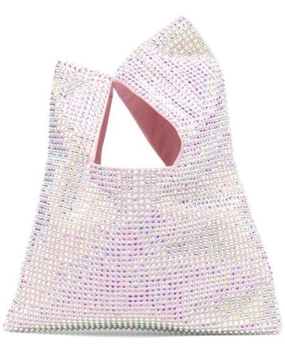 GIUSEPPE DI MORABITO Crystal Embellished Handbag - Pink