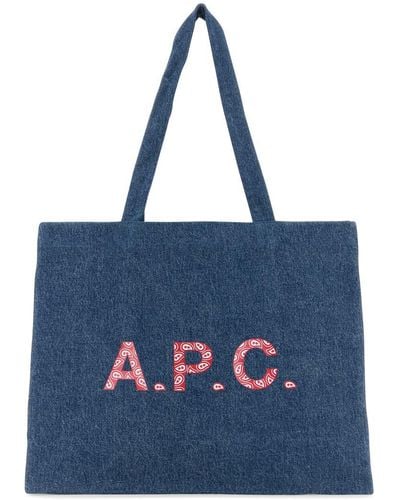 A.P.C. Handbags - Blue