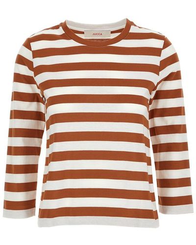 Jucca Striped Jersey T-Shirt - Multicolor