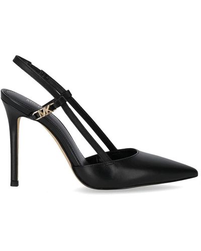 Michael Kors Veronica Black Slingback Pump