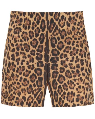 Valentino Animalier Shorts - Multicolour