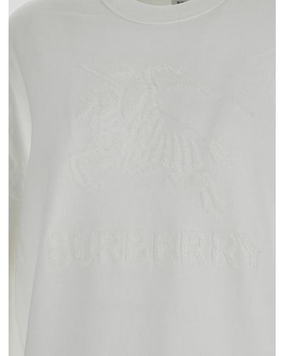 Burberry Sweatshirt - White