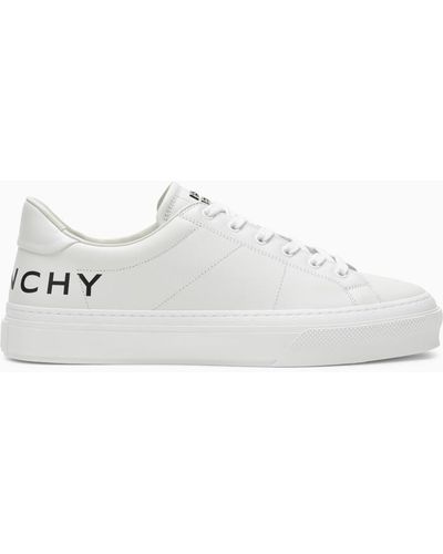 Givenchy Stone City Sport Sneakers With Printed Logo - White