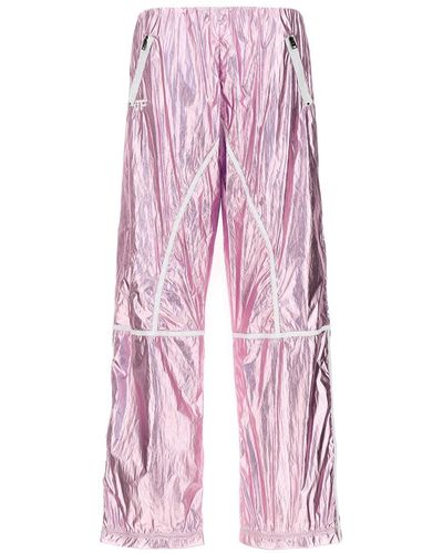 Tom Ford Laminated Track Trousers - Pink