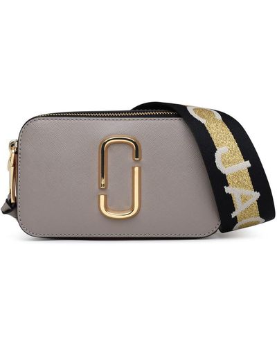Marc Jacobs Multicolor Leather Snapshot Crossbody Bag - Brown