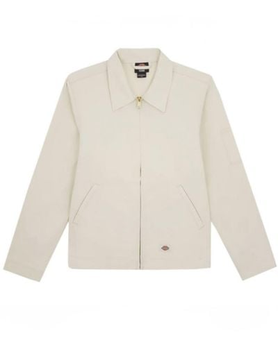 Dickies Unlined Eisenhower Jacket Clothing - White