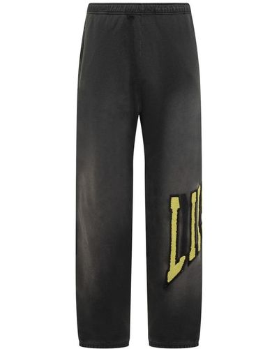 DIESEL Pant With Shaded Effect And Logo - Black