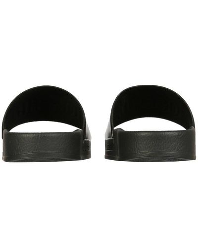 Moschino Slide Sandals - Black