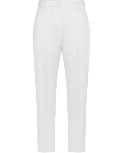 Seventy Slim Fit Pants - White
