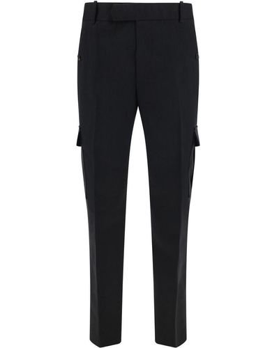 Alexander McQueen Military Trousers - Black