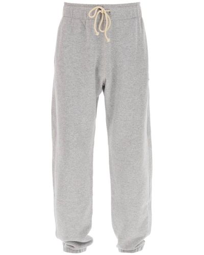 Autry Sweatpants In Cotton French Terry - Gray