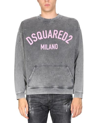 DSquared² D2 Milan Sweatshirt - Gray
