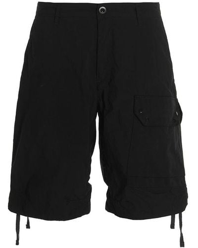 C.P. Company Cargo Bermuda Shorts - Black