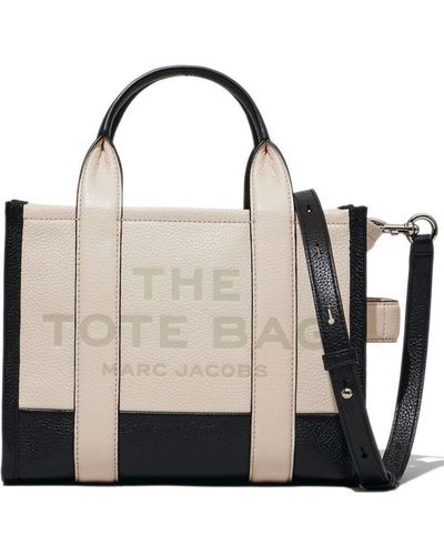 Marc Jacobs The Colorblock Small Tote Bags - White