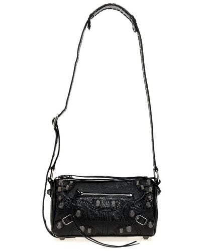 Balenciaga 'Le Cagole' Shoulder Bag - Black