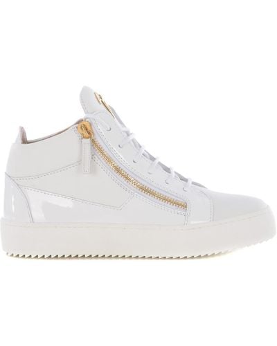 Giuseppe Zanotti High Sneakers - White