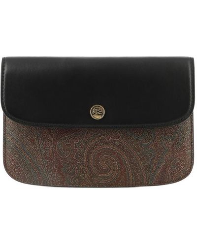 Etro "Paisley" Document Case - Black