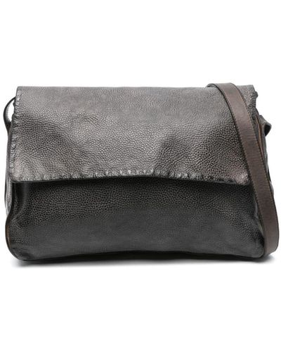 Numero 10 Crossbody Messenger Bag Bags - Gray