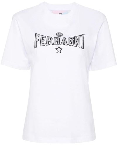 Chiara Ferragni T-shirts And Polos - White