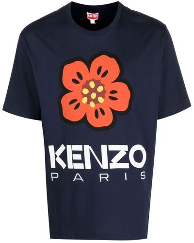 KENZO Boke Flower T-shirt - Blue