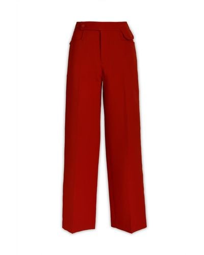 Low Classic Pants - Red