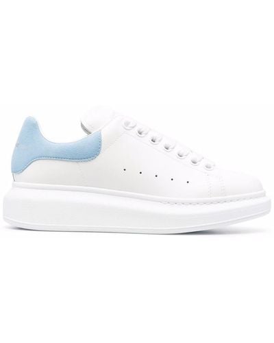 Alexander McQueen Sneakers Clear Blue - White