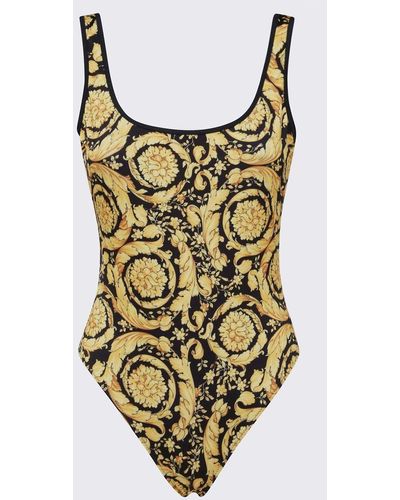 Metallic One-piece swimsuits and bathing suits for Women | Lyst