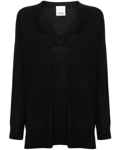 Allude Sweater - Black