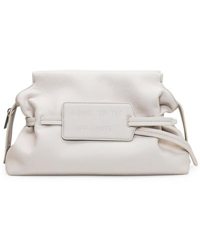 Off-White c/o Virgil Abloh Clutch With Zip-tie Label - White